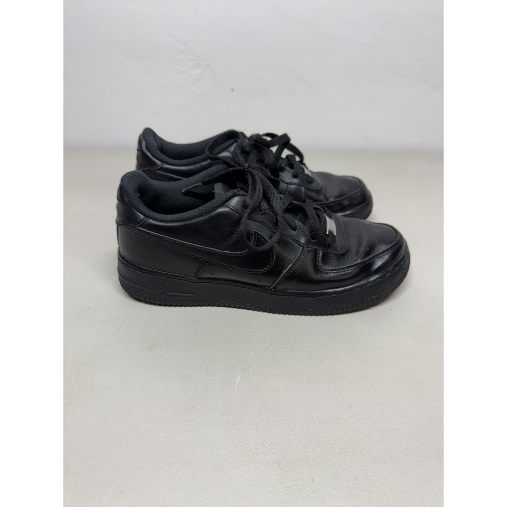 Nike Air Force 1 Low Triple Black Mens 7 Womens 8.5 Youth 7